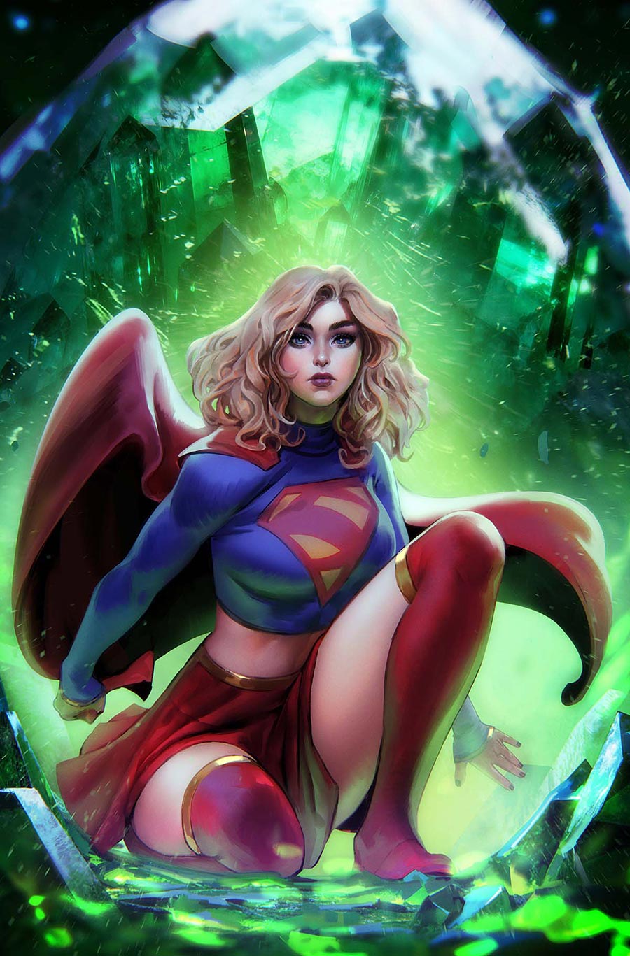 Supergirl Vol 8 #16 Cover B Variant Noobovich Card Stock Cover (DC All In)(Kingdom Of Zod Part 1)