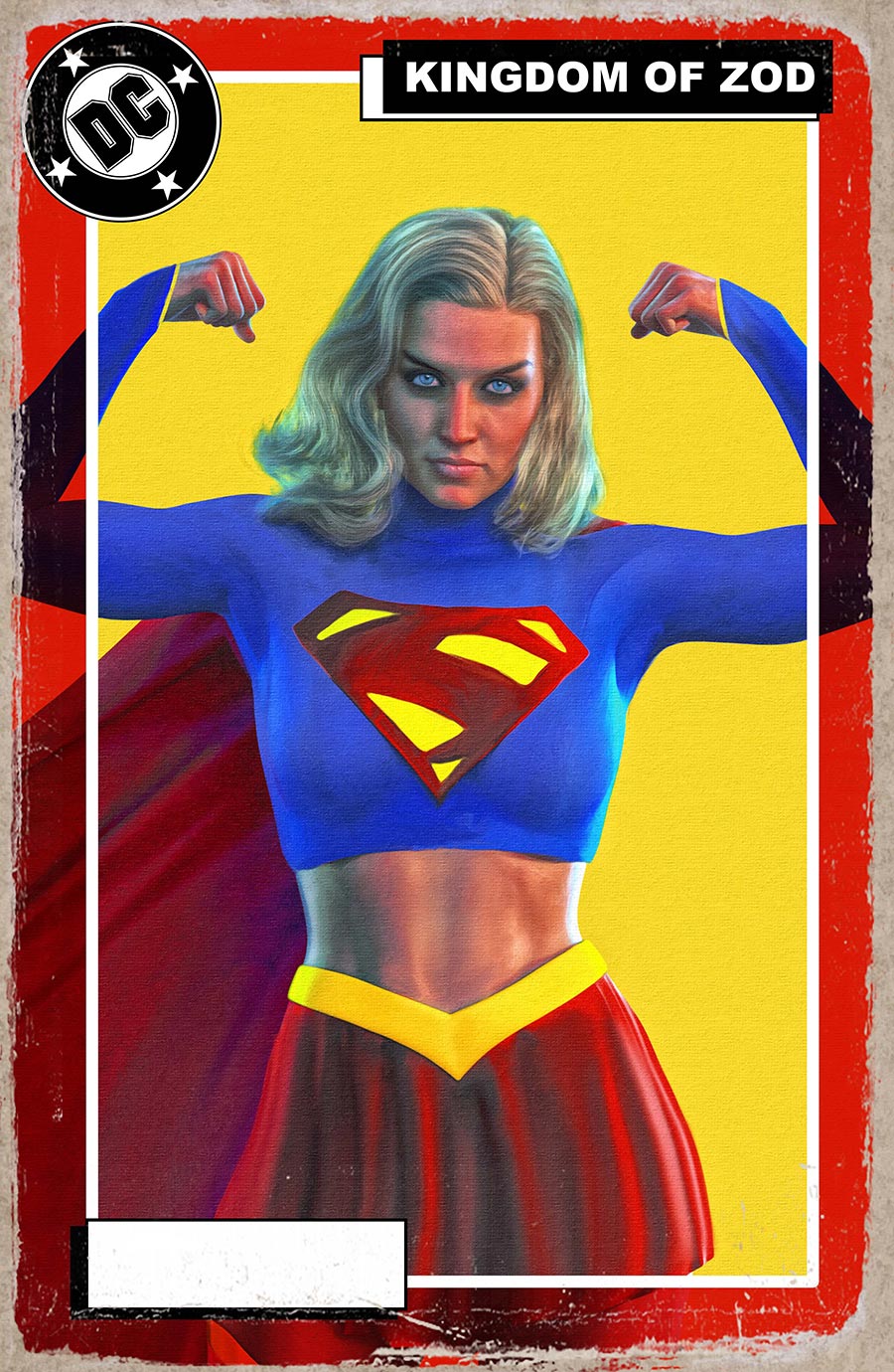 Supergirl Vol 8 #16 Cover E Variant Mark Spears Kingdom Of Zod Foil Cover (DC All In)(Kingdom Of Zod Part 1)