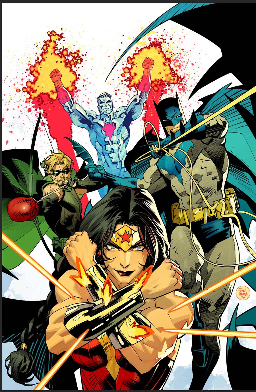Justice League Unlimited #22 Cover A Regular Dan Mora Cover
