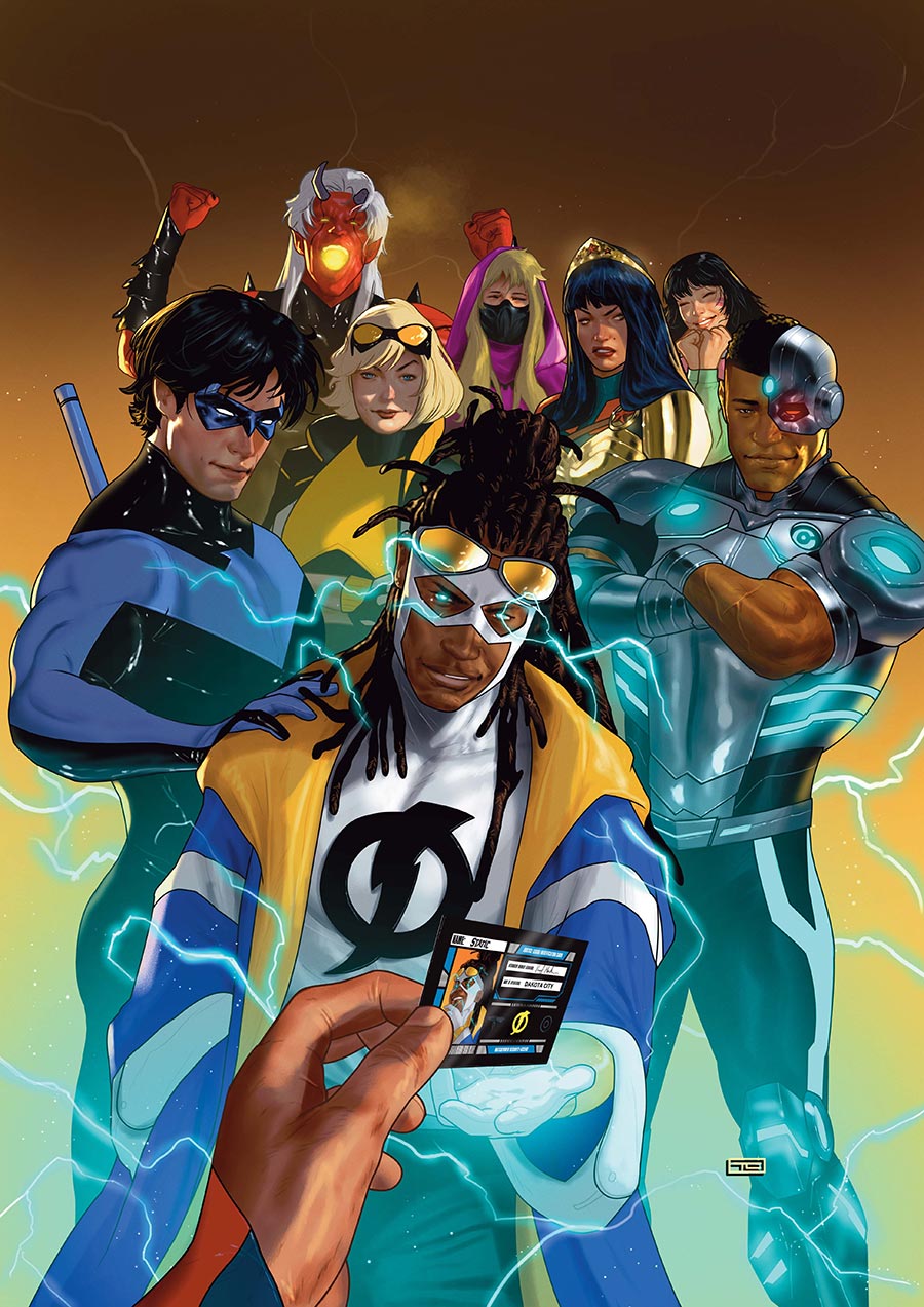 New Titans Vol 2 #38 Cover A Regular Taurin Clarke Cover (DC All In)