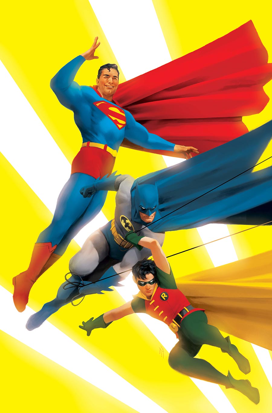 Batman Superman Worlds Finest #54 Cover B Variant Miguel Mercado Card Stock Cover