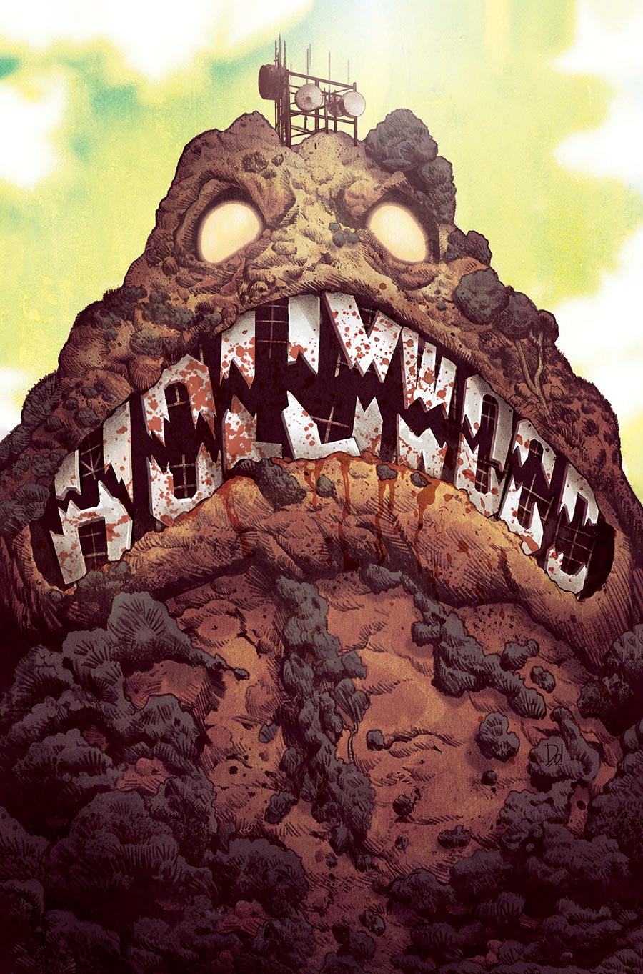 Clayface Celebrity Dirt #2 Cover B Variant Mike Del Mundo Card Stock Cover