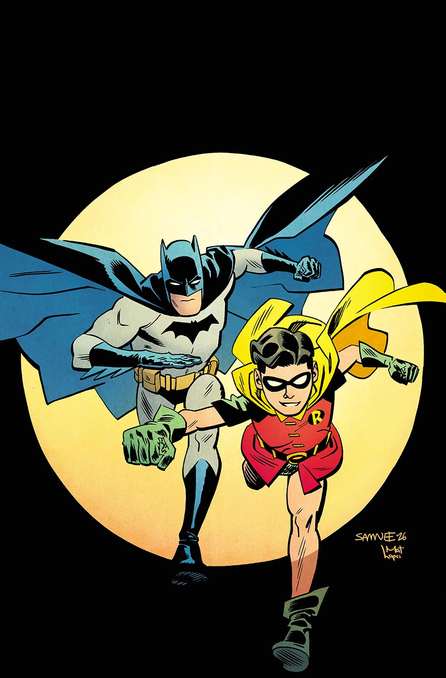 Batman And Robin Year One Year One Dynamic Duos #1 Cover A Regular Chris Samnee Cover