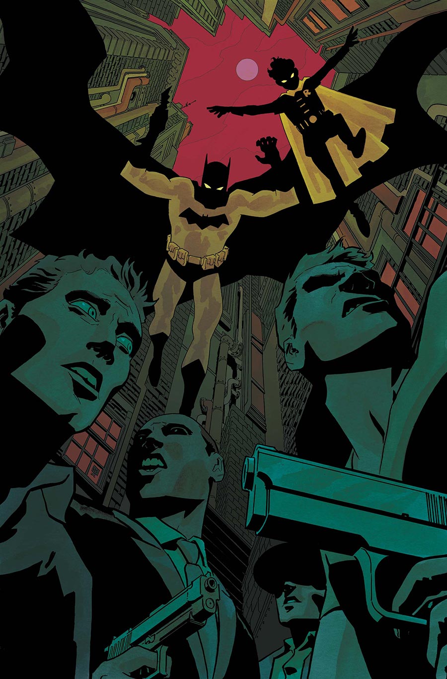 Batman And Robin Year One Year One Dynamic Duos #1 Cover D Variant Hayden Sherman Card Stock Cover