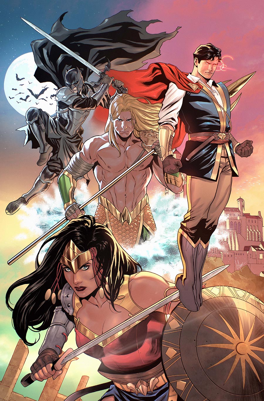 Dark Knights Of Steel II #2 Cover D Variant Lucas Meyer Card Stock Cover