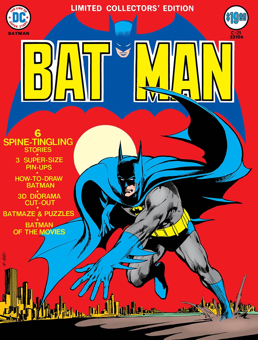 Limited Collectors Edition #25 Facsimile Edition Cover B Variant Neal Adams Foil Cover