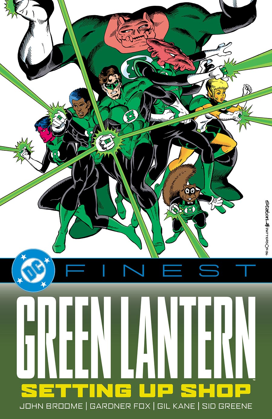 DC Finest Green Lantern Setting Up Shop TP