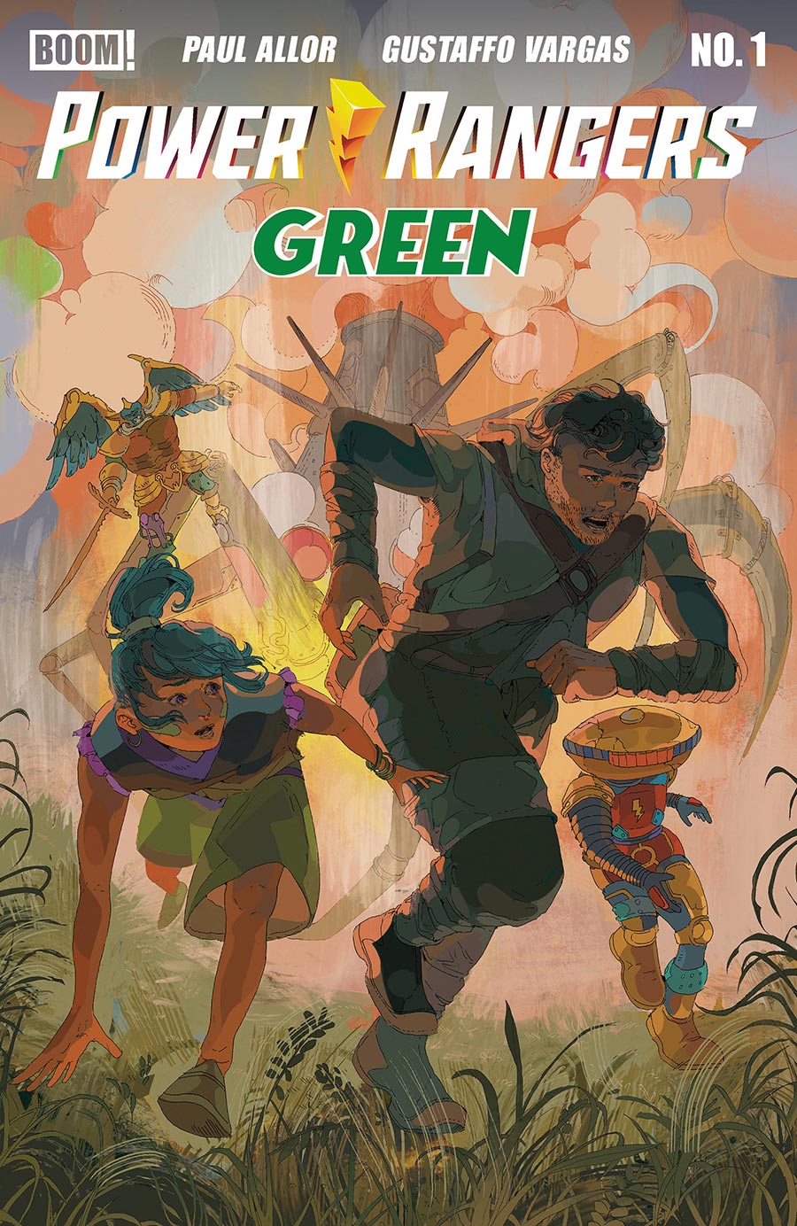 Power Rangers Green #1 Cover M Variant Deb JJ Lee Reveal Cover
