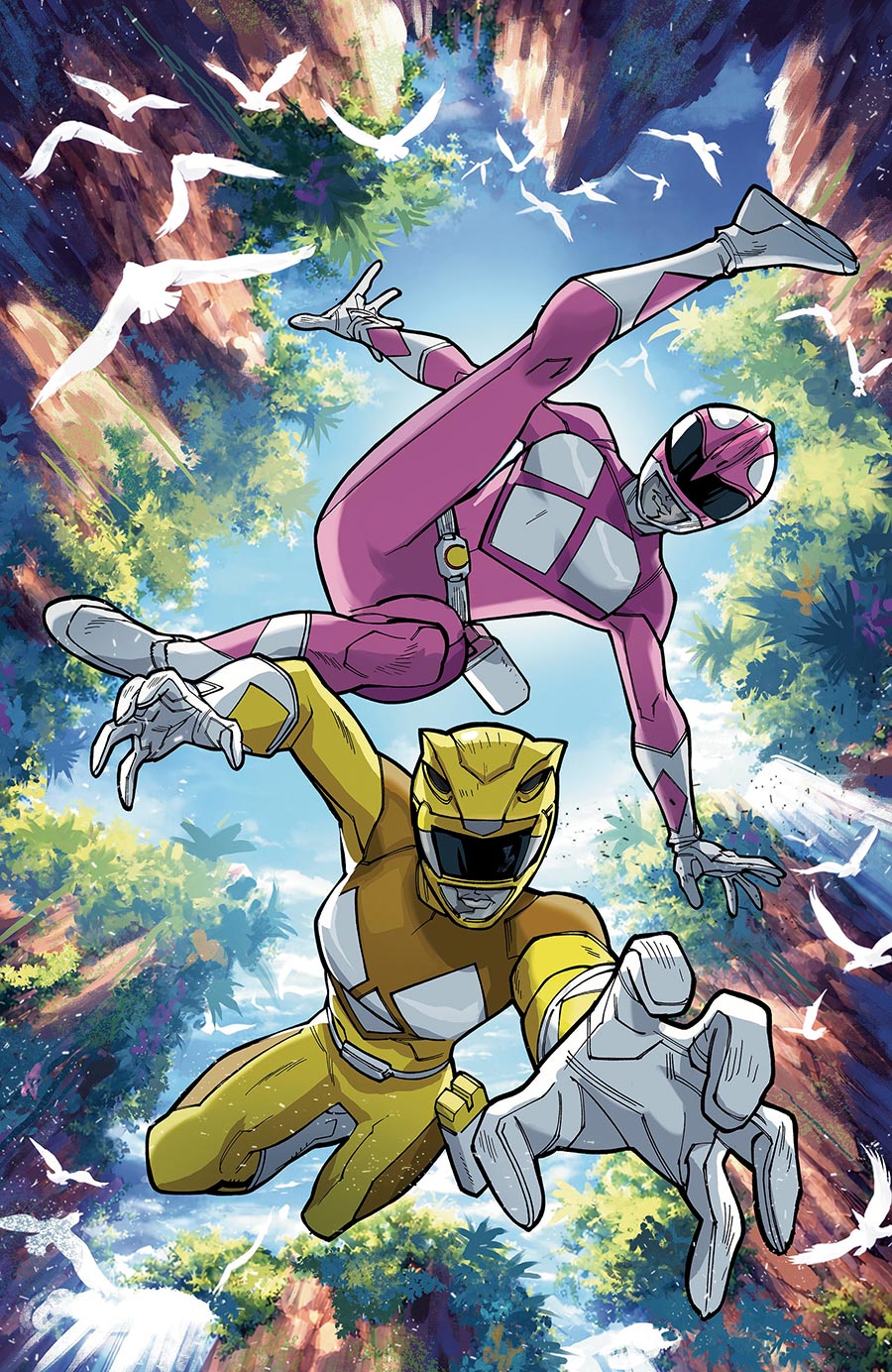 Mighty Morphin Power Rangers (BOOM Studios) Vol 2 #3 Cover E Variant Balam Virgin Foil Cover