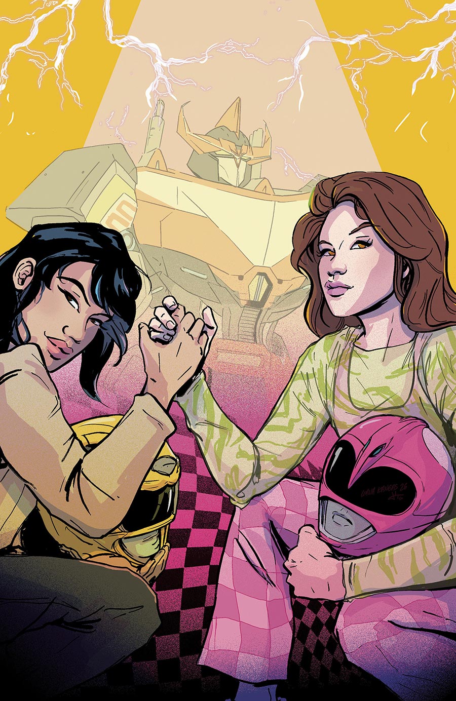 Mighty Morphin Power Rangers (BOOM Studios) Vol 2 #3 Cover I Incentive Liana Kangas Virgin Variant Cover