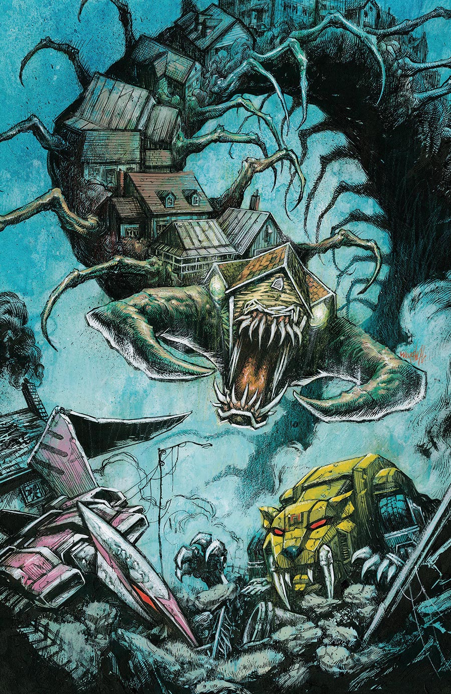 Mighty Morphin Power Rangers (BOOM Studios) Vol 2 #3 Cover J Incentive Jonathan Wayshak Virgin Variant Cover