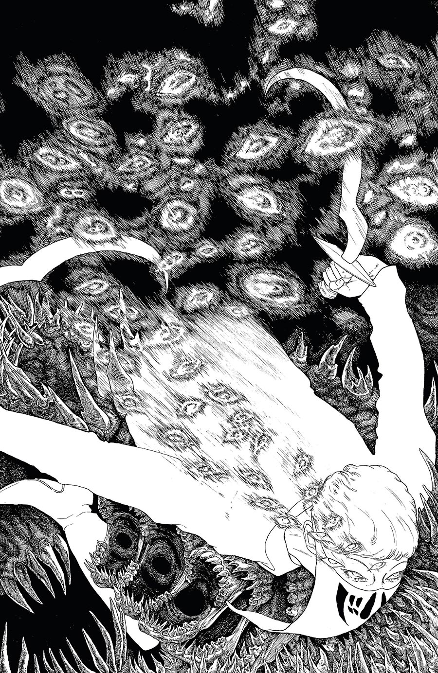 Fall Of The House Of Slaughter #4 Cover D Incentive Jenna Cha Black & White Virgin Cover