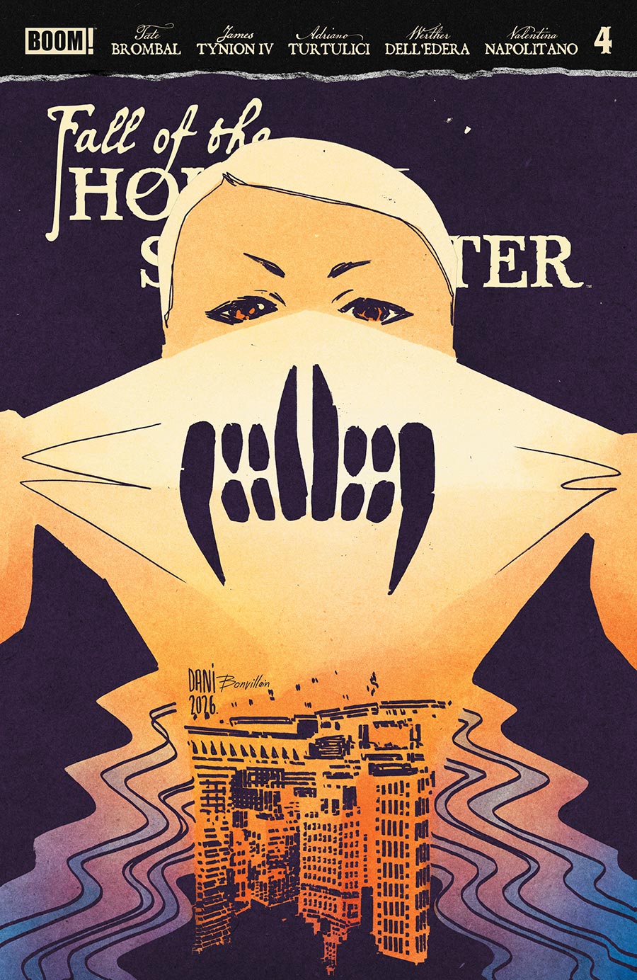 Fall Of The House Of Slaughter #4 Cover I Variant DaNi Reveal Cover