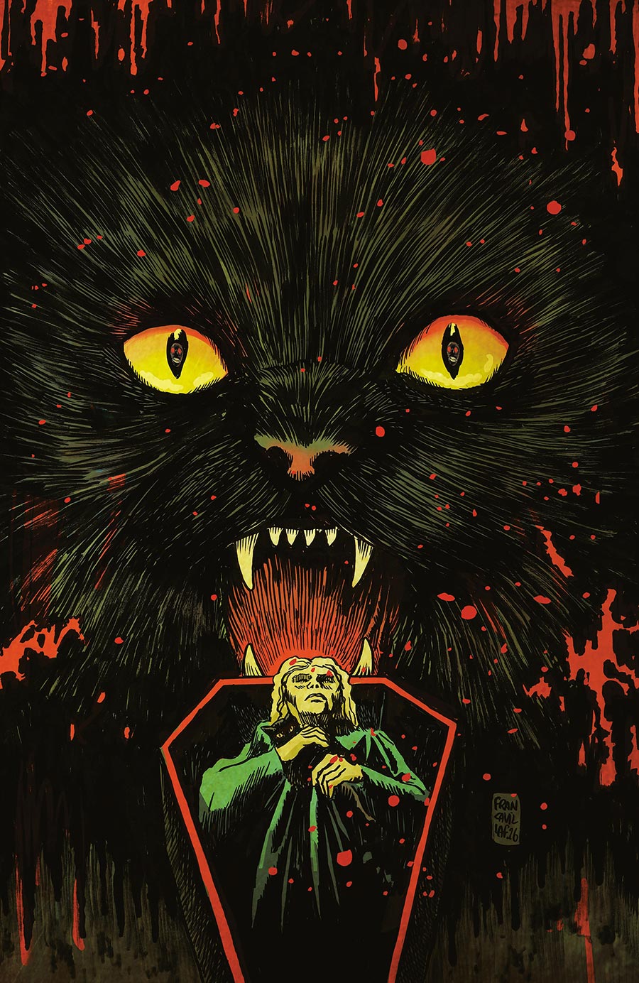 Stuff Of Nightmares The Cat In The Coffin #1 (One Shot) Cover A Regular Francesco Francavilla Cover