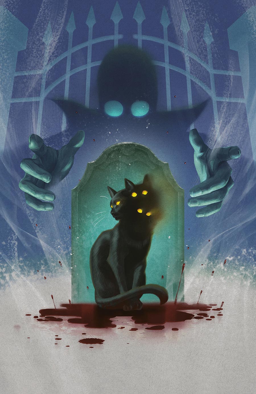 Stuff Of Nightmares The Cat In The Coffin #1 (One Shot) Cover B Variant Reiko Murakami Cover
