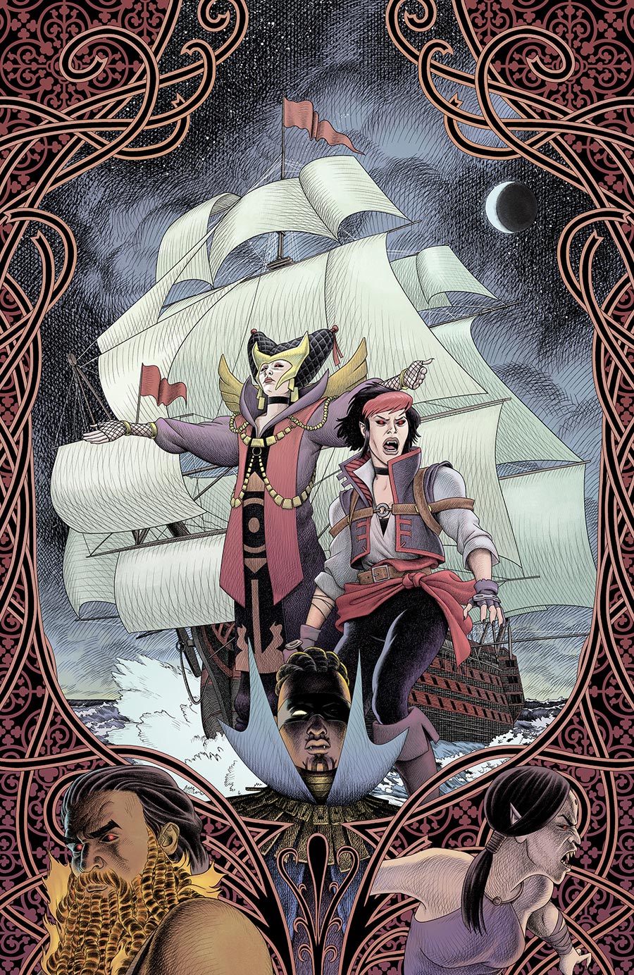 Vampyrates #2 Cover G Variant Luca Pizzari Unlimited Virgin Cover