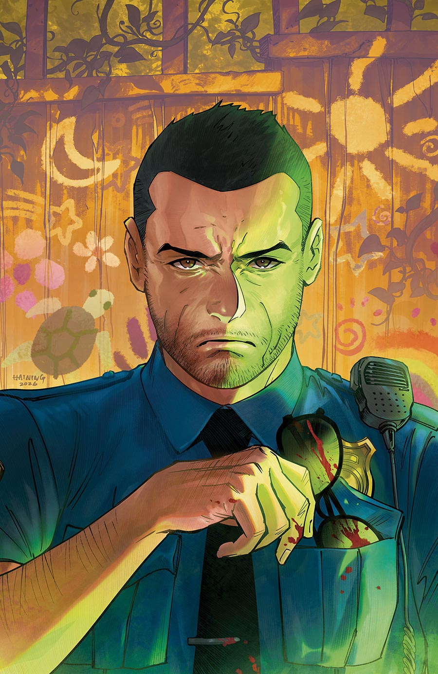 Neighborhood Watch #4 Cover D Variant Haining Unlimited Virgin Cover