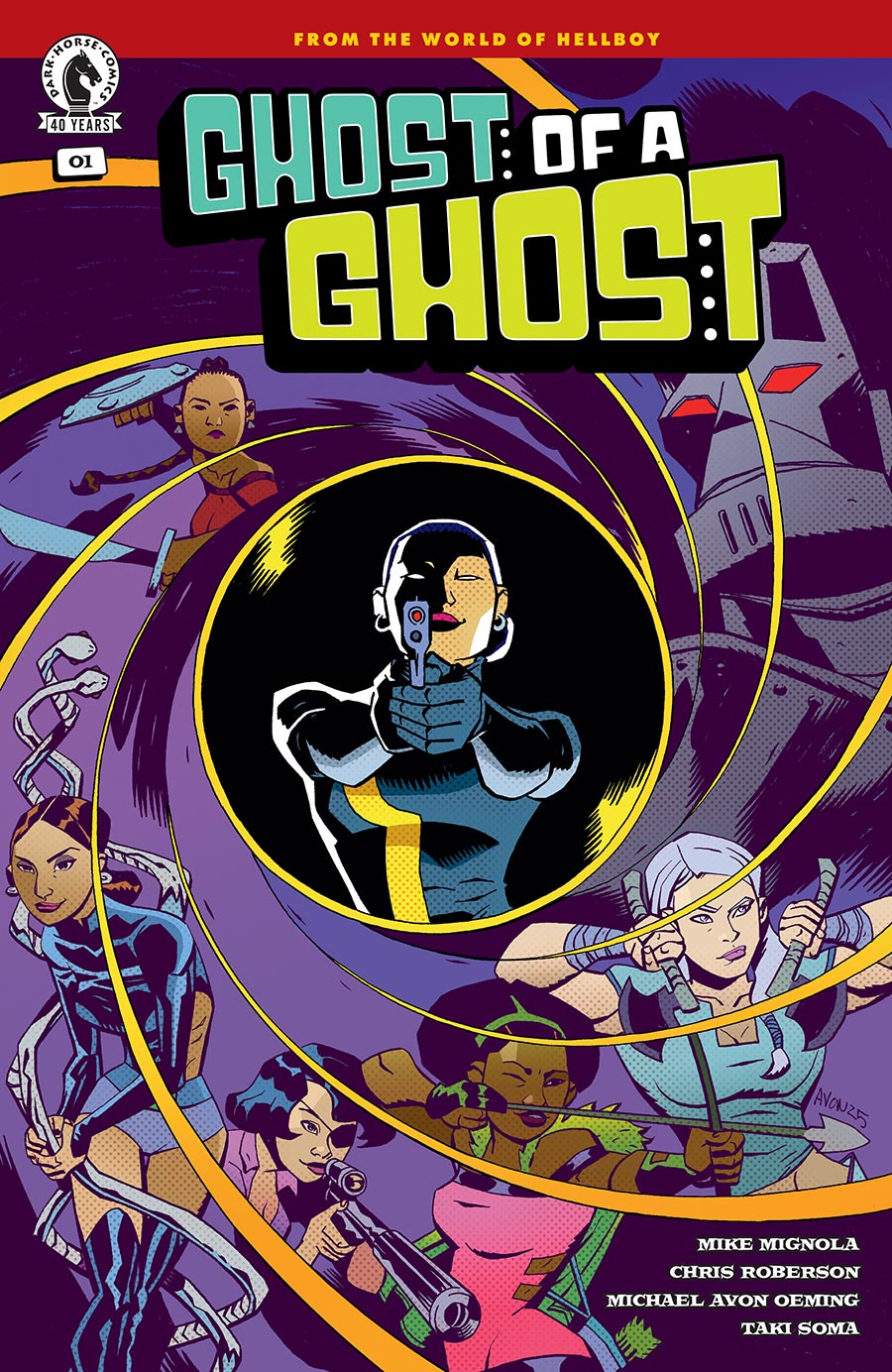 Ghost Of A Ghost #1 Cover A Regular Michael Avon Oeming Cover (World Of Hellboy)