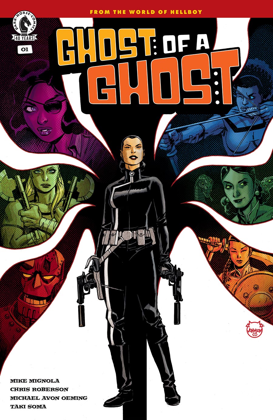 Ghost Of A Ghost #1 Cover B Variant Dave Johnson Cover (World Of Hellboy)