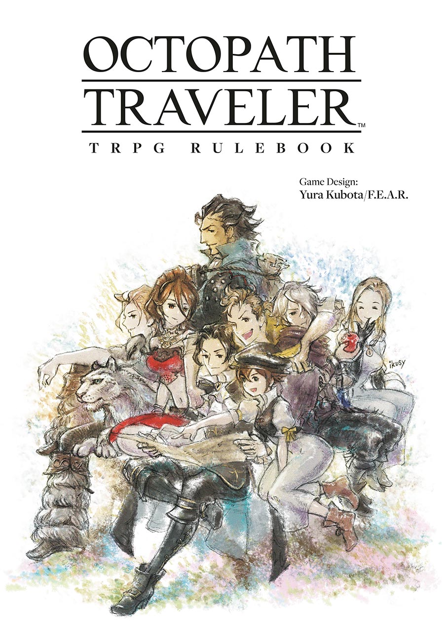 Octopath Traveler TRPG Rulebook HC