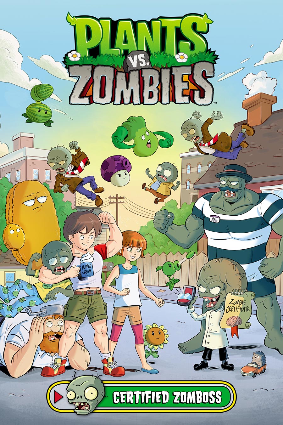 Plants vs Zombies Vol 26 Certified Zomboss HC