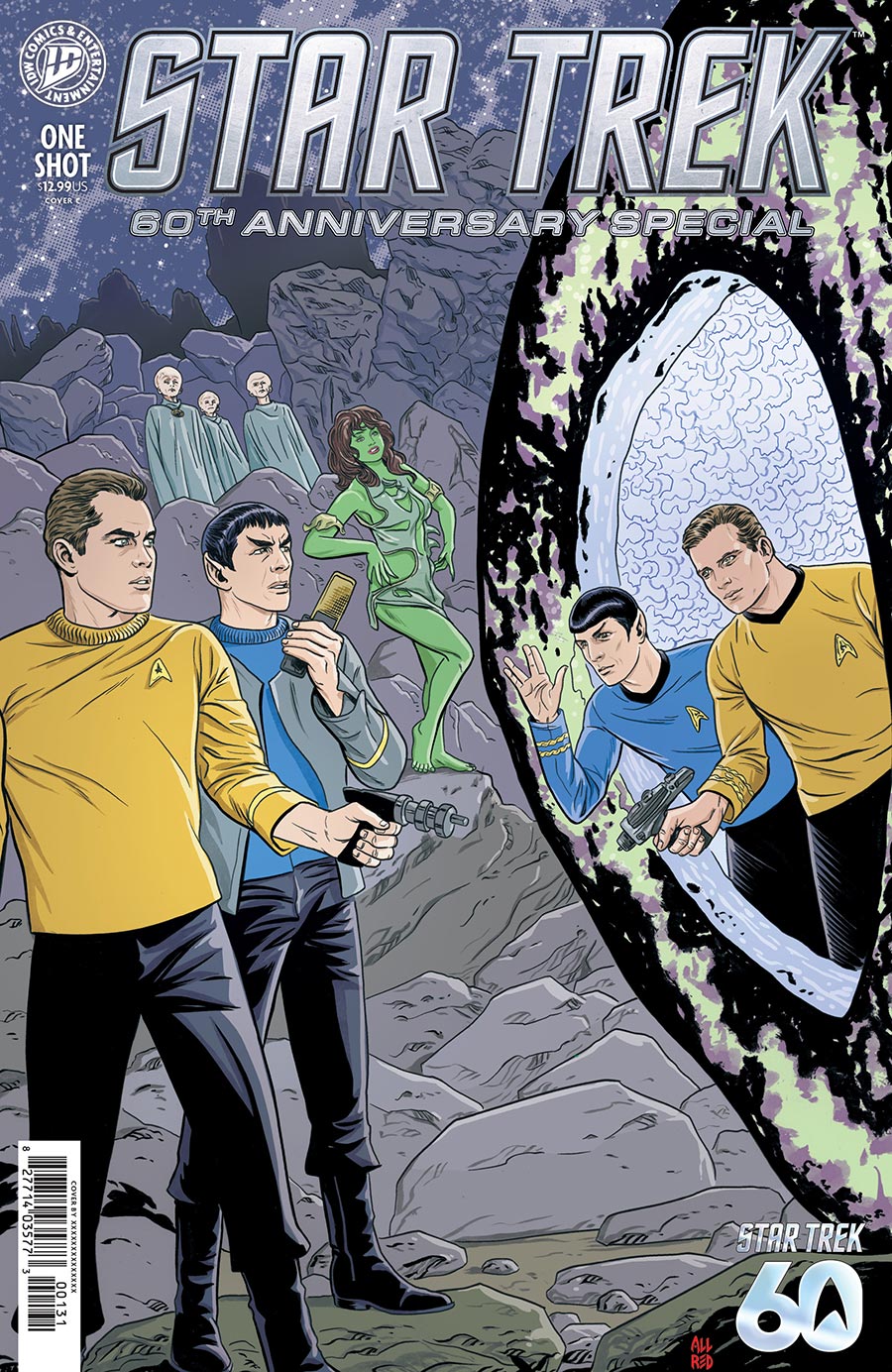 Star Trek 60th Anniversary Special #1 (One Shot) Cover C Variant Michael Allred Foil Cover