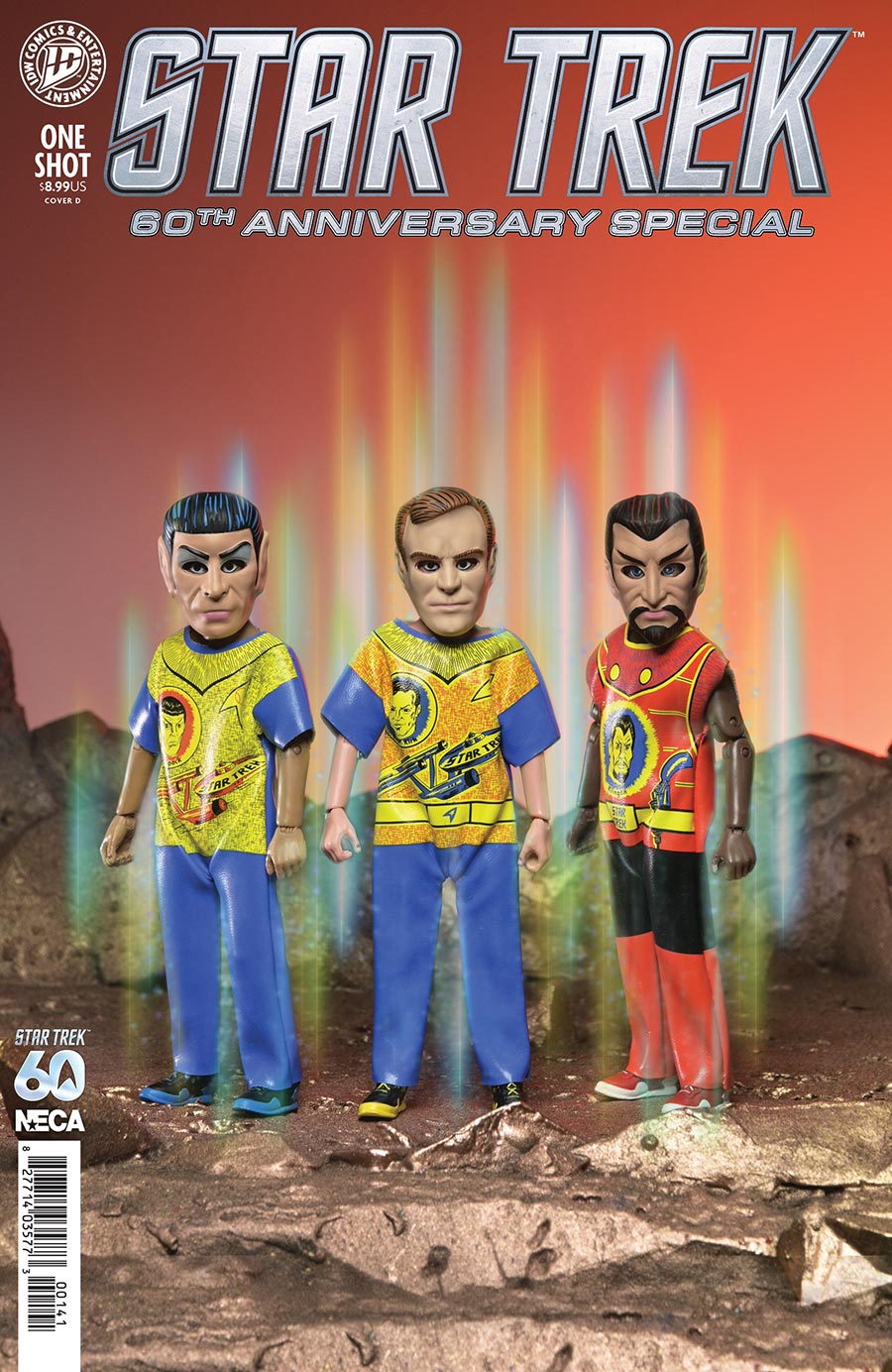 Star Trek 60th Anniversary Special #1 (One Shot) Cover D Variant NECA Cover