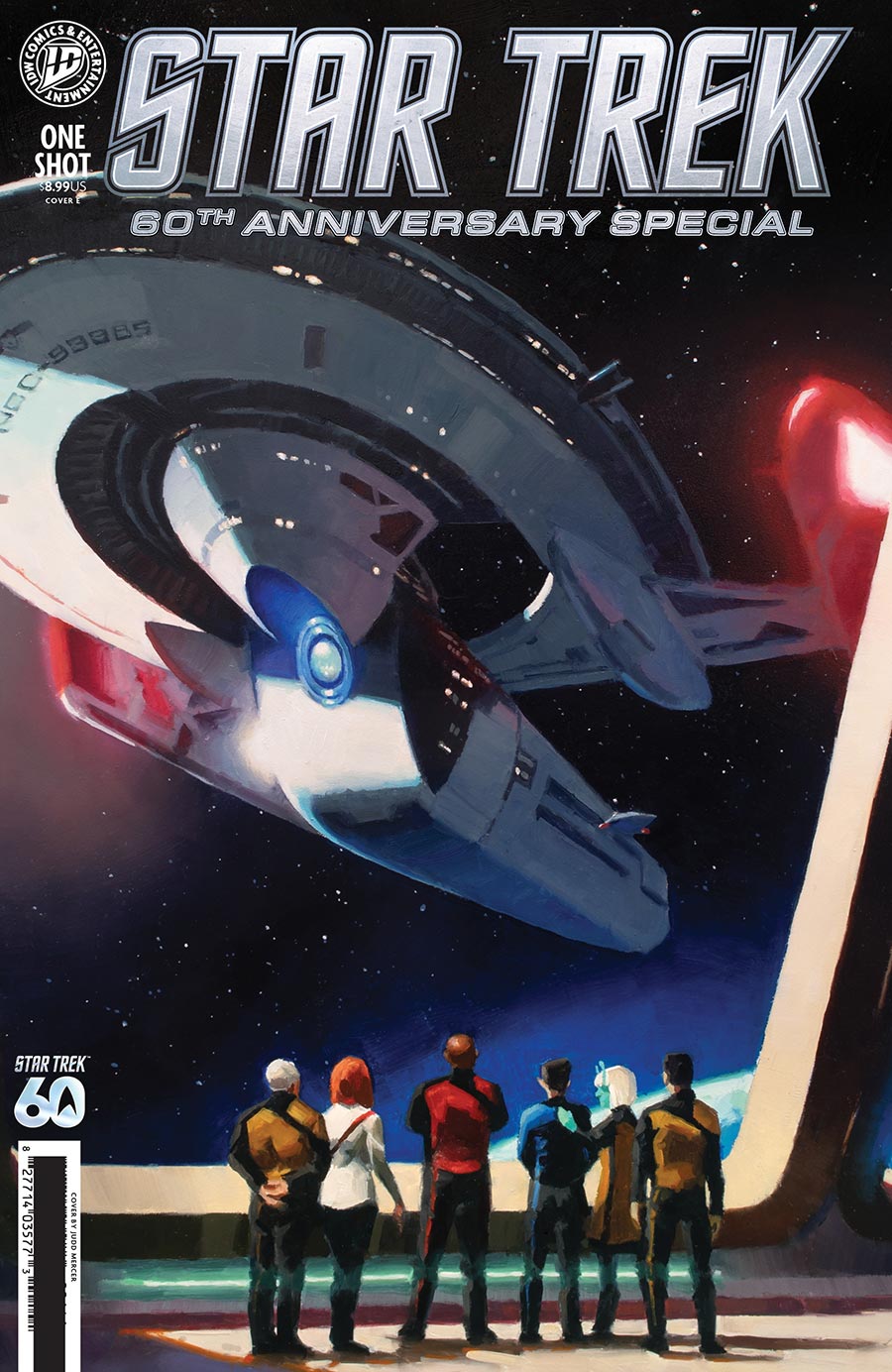 Star Trek 60th Anniversary Special #1 (One Shot) Cover E Variant Judd Mercer Cover