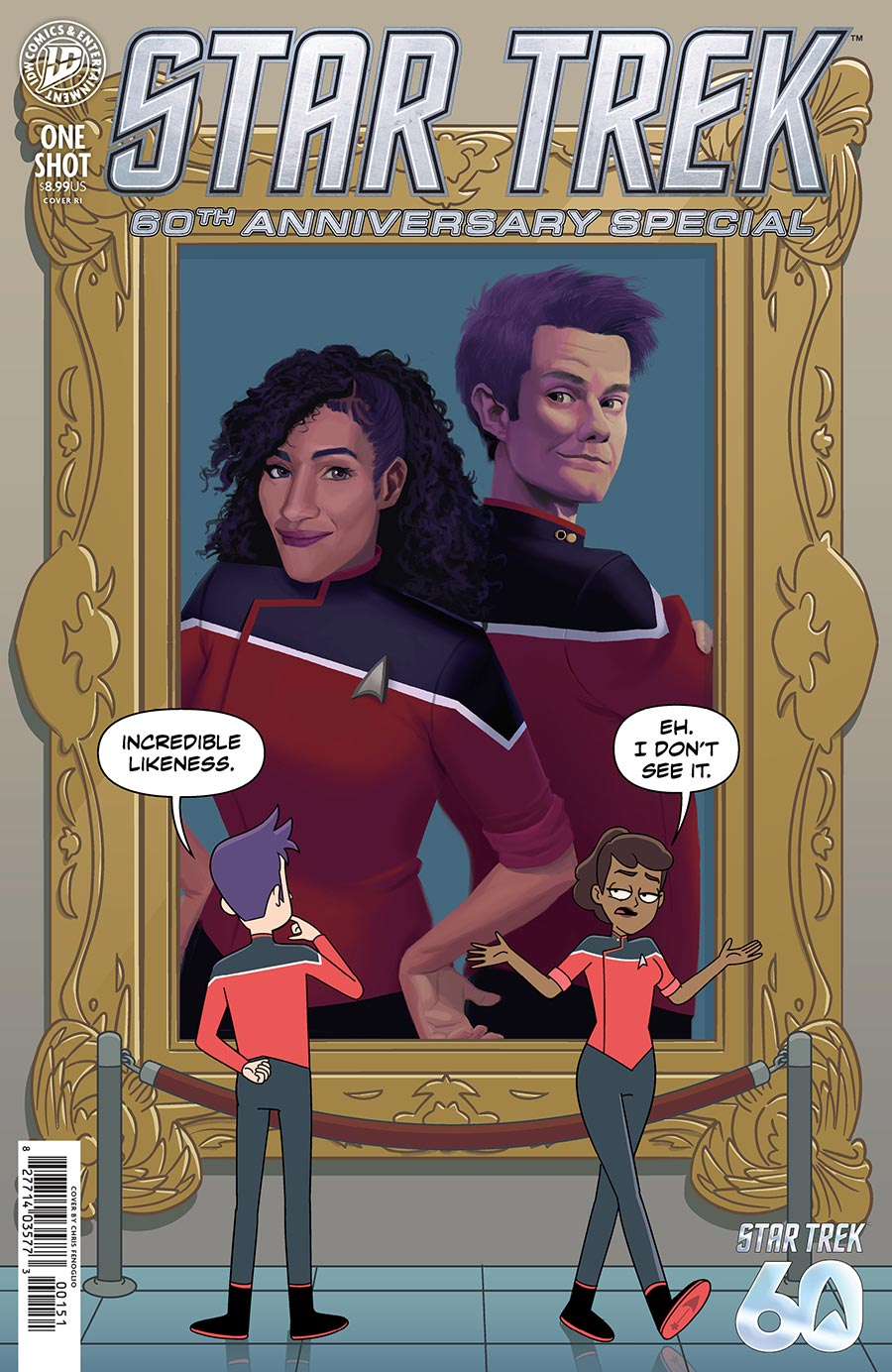 Star Trek 60th Anniversary Special #1 (One Shot) Cover G Incentive Chris Fenoglio Variant Cover