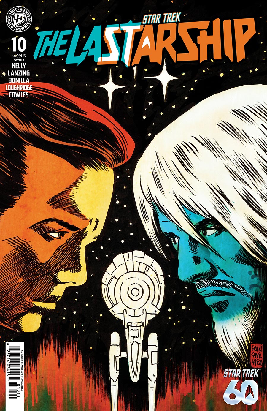 Star Trek The Last Starship #10 Cover A Regular Francesco Francavilla Cover