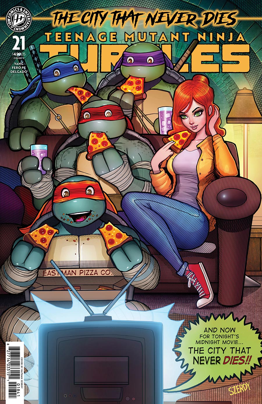 Teenage Mutant Ninja Turtles Vol 6 #21 Cover E Variant Nathan Szerdy Cover