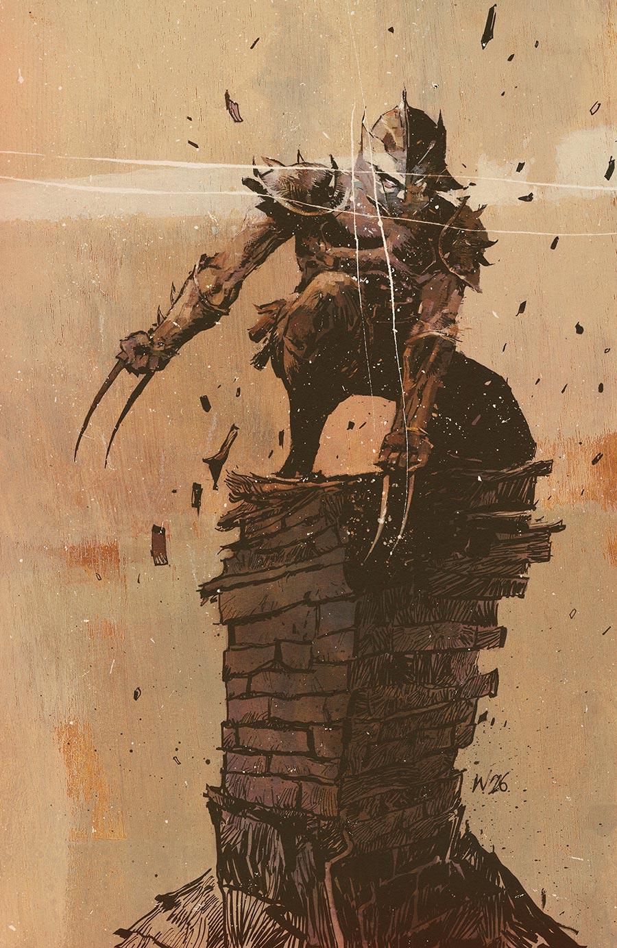 Teenage Mutant Ninja Turtles Shredder #11 Cover E Incentive Ash Wood Virgin Cover