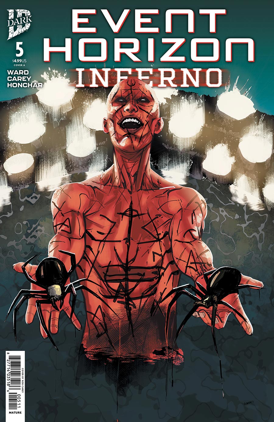 Event Horizon Inferno #5 Cover A Regular Rob Carey Cover