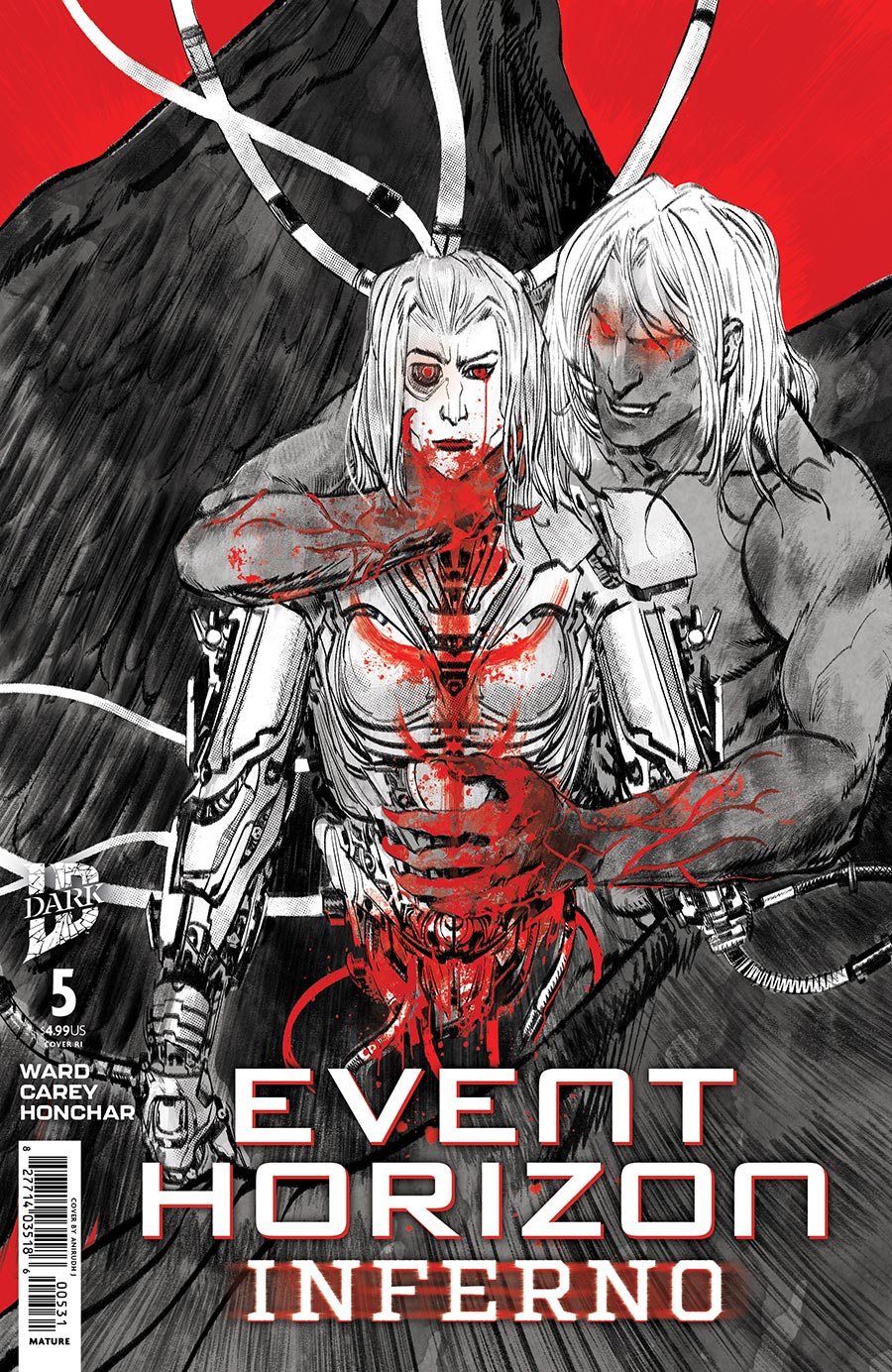 Event Horizon Inferno #5 Cover C Incentive Anirudh J Variant Cover