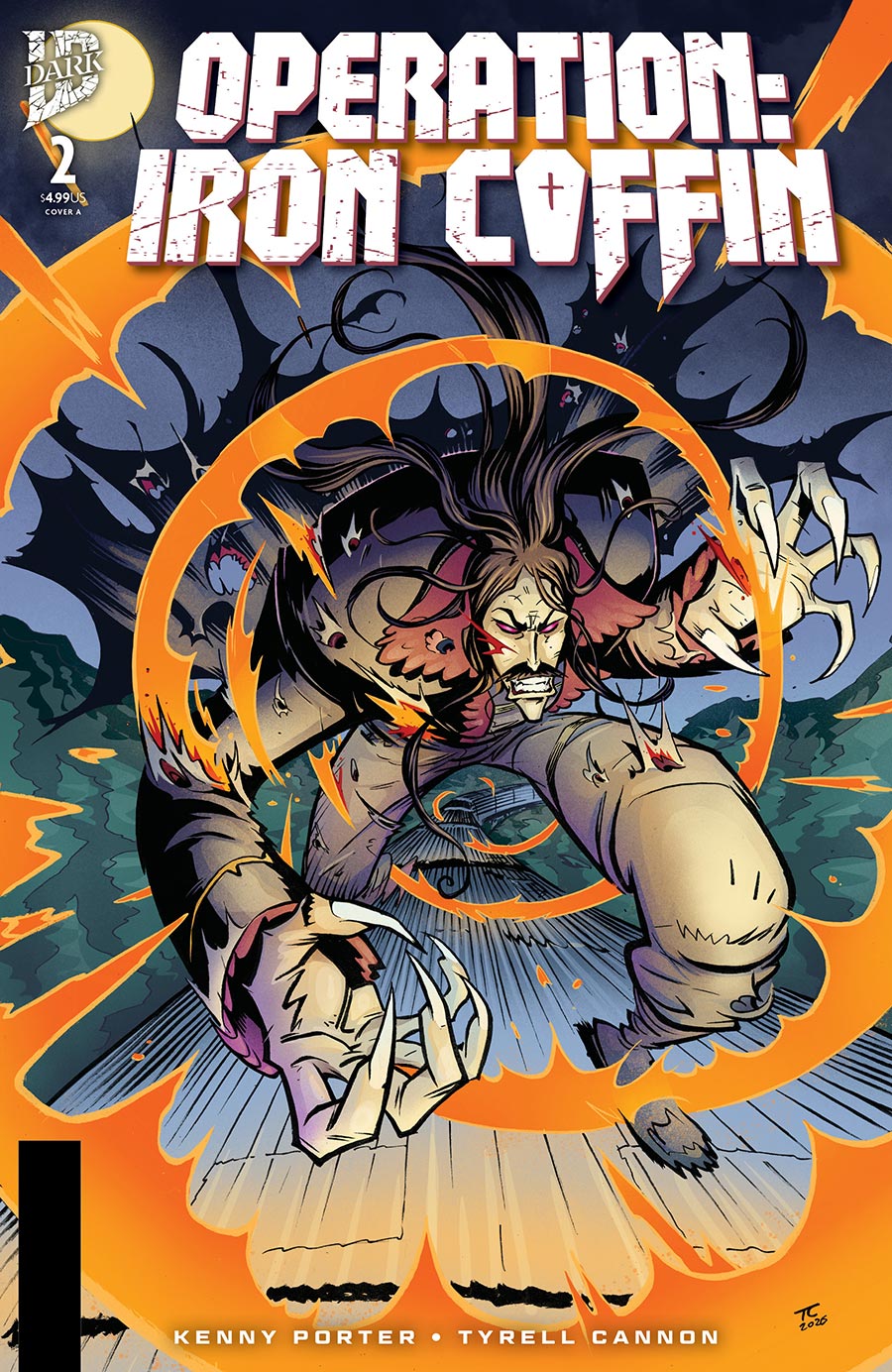 Operation Iron Coffin #2 Cover A Regular Tyrell Cannon Cover