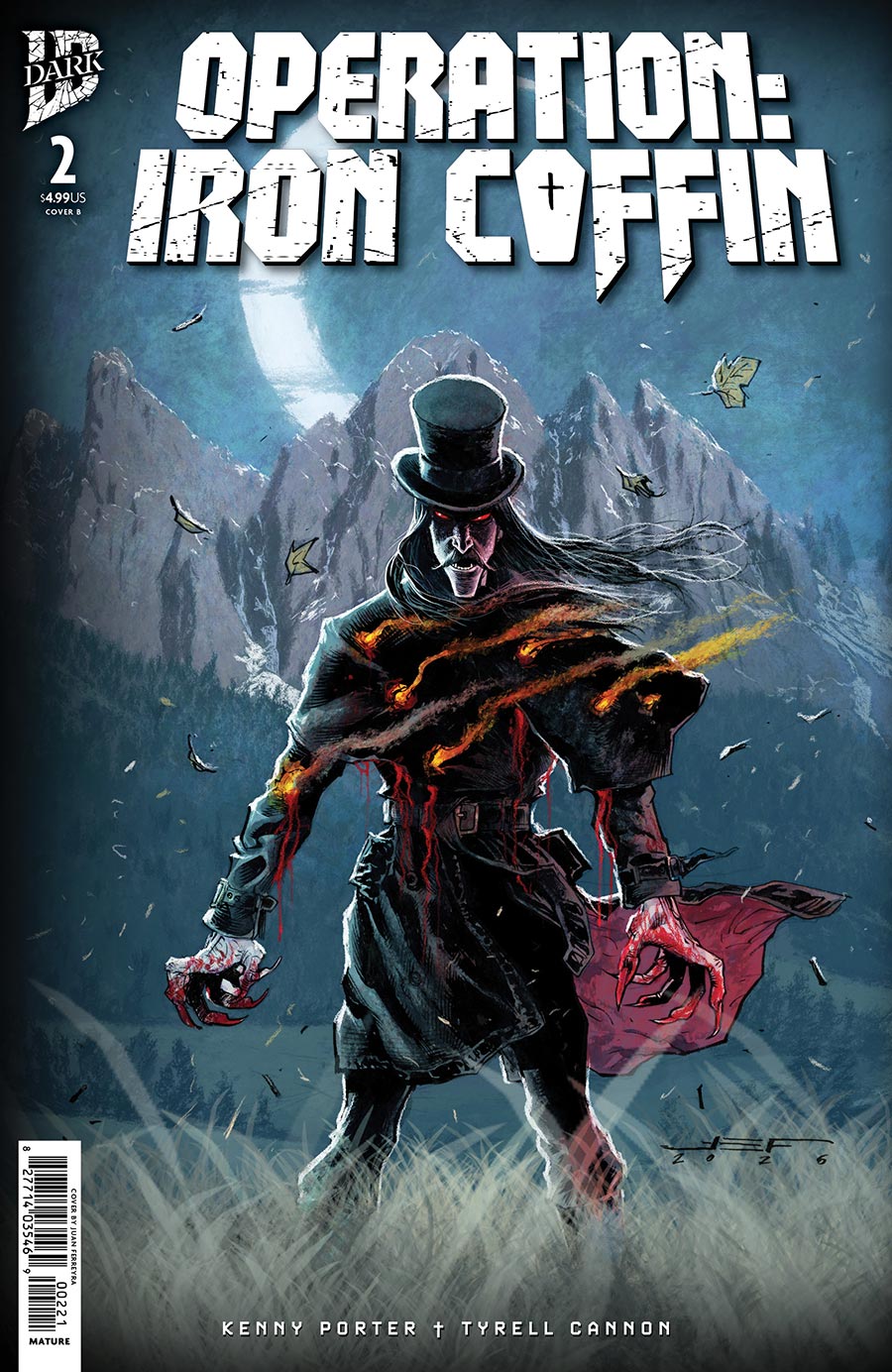 Operation Iron Coffin #2 Cover B Variant Juan Ferreyra Cover