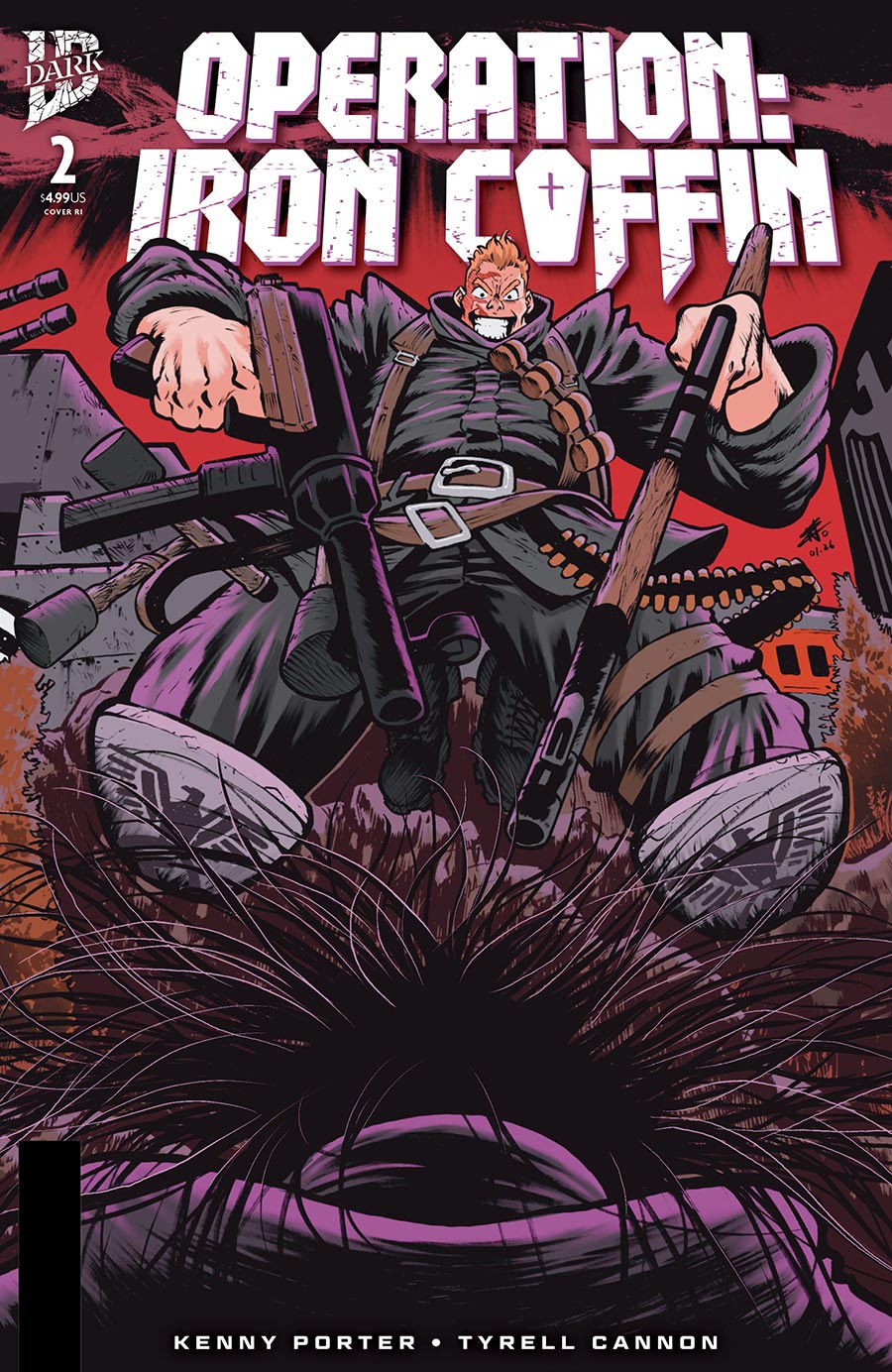 Operation Iron Coffin #2 Cover C Incentive Edison Neo Connecting Variant Cover