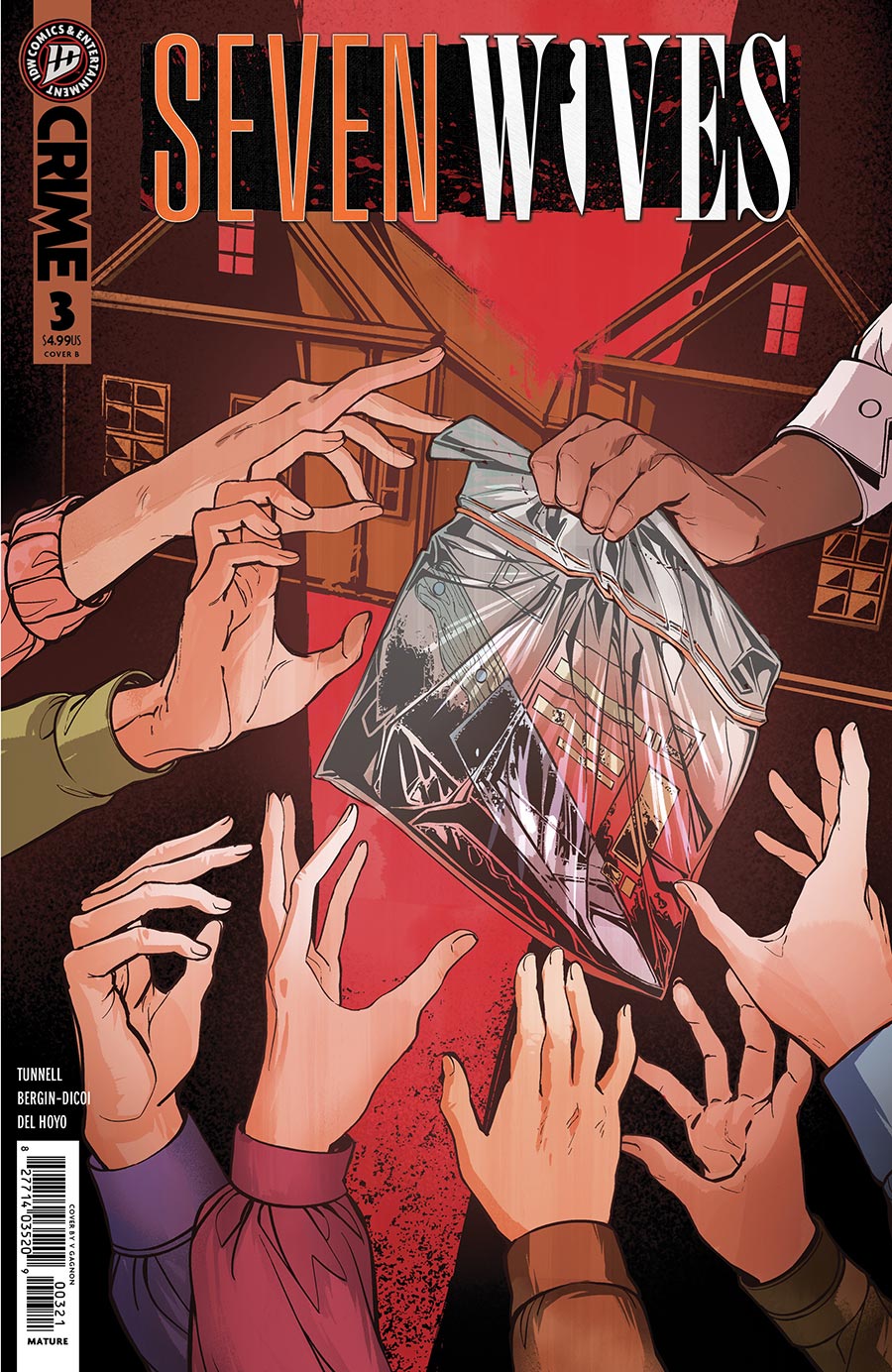 Seven Wives #3 Cover B Variant V Gagnon Cover