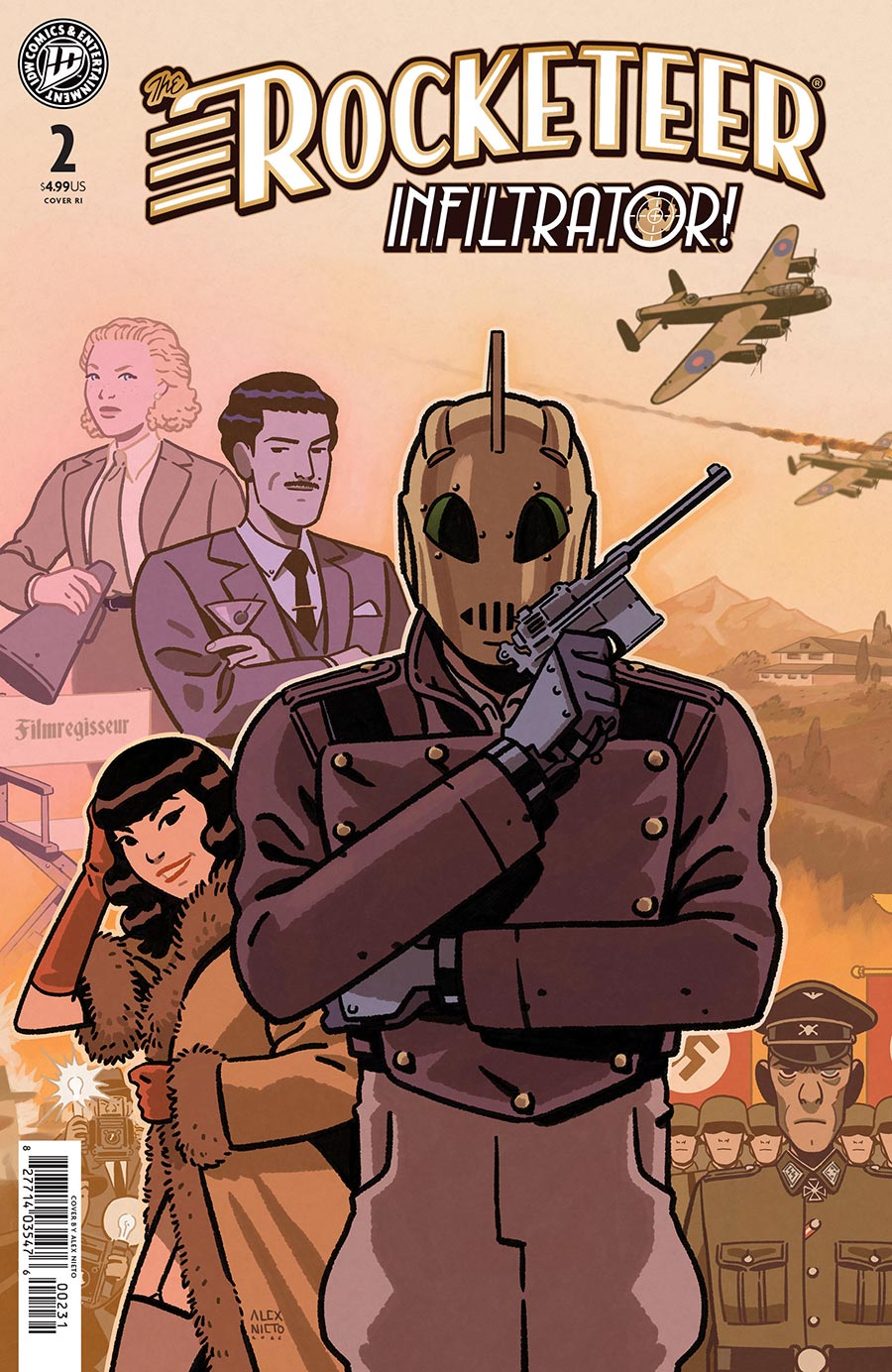 Rocketeer Infiltrator #2 Cover C Incentive Alex Nieto Variant Cover