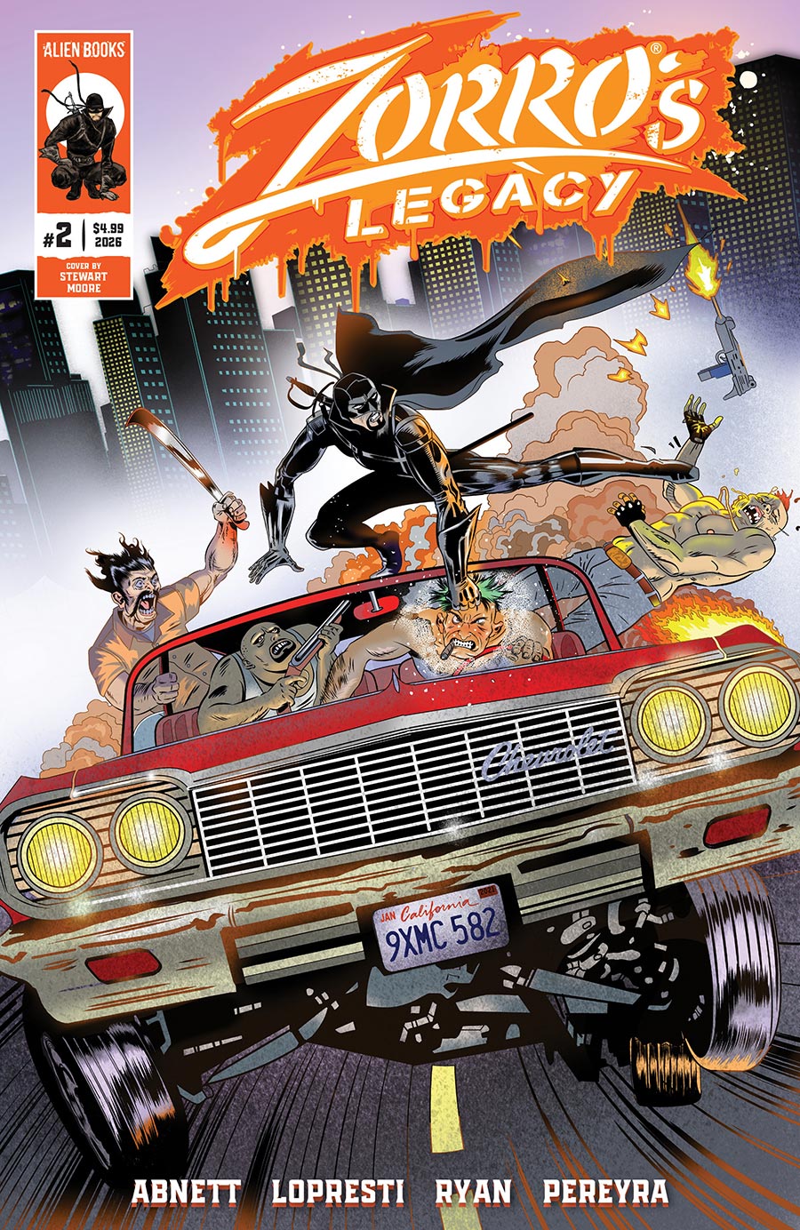 Zorros Legacy #2 Cover B Variant Stewart Moore Cover