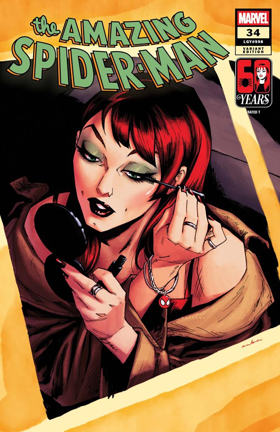 Amazing Spider-Man Vol 7 #34 Cover C Variant Kris Anka Mary Jane Watson Cover (#998)