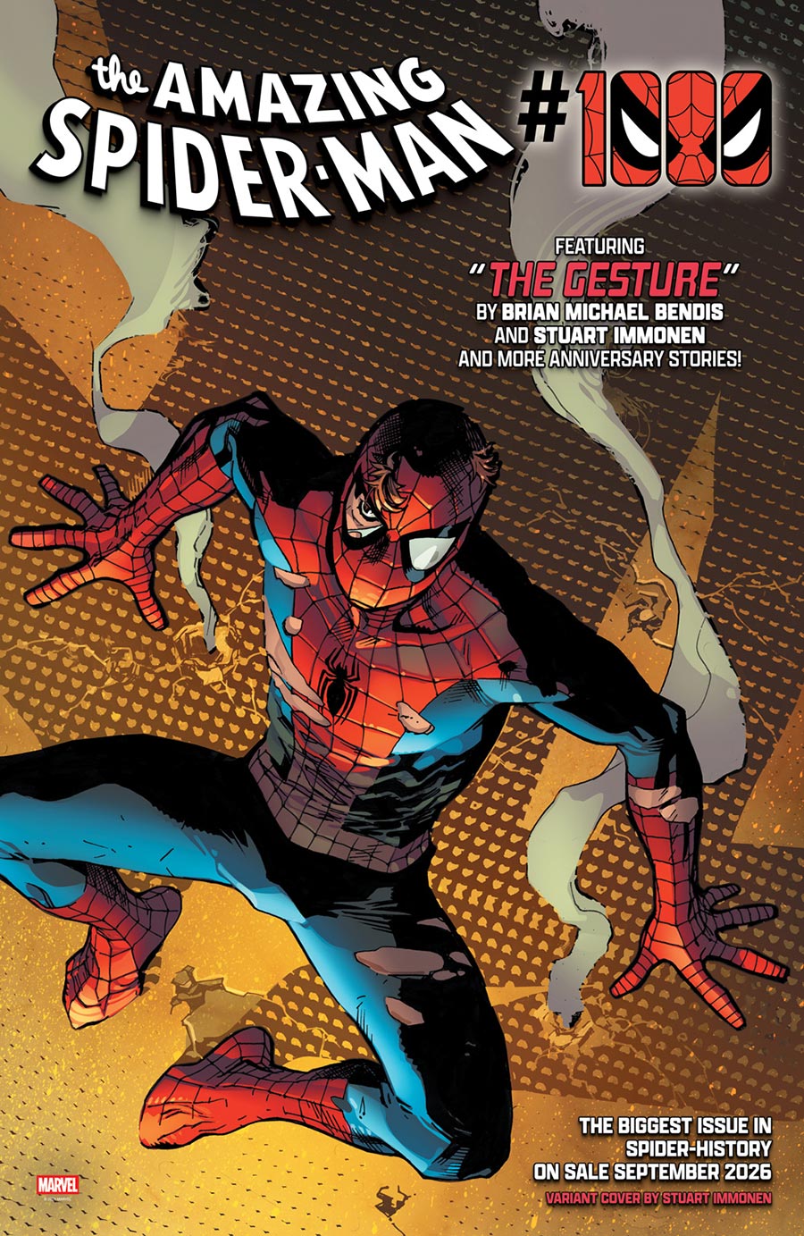 Amazing Spider-Man Vol 7 #1000 Cover R Variant Stuart Immonen Cover