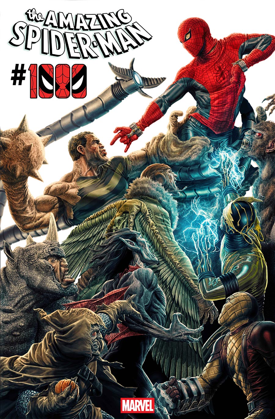 Amazing Spider-Man Vol 7 #1000 Cover D Variant Lee Bermejo Amazing Visions Cover