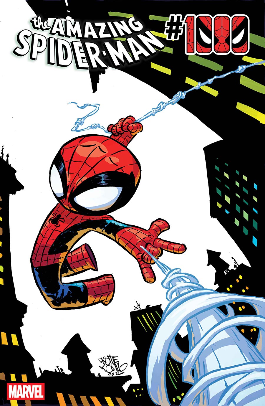 Amazing Spider-Man Vol 7 #1000 Cover I Variant Skottie Young Cover