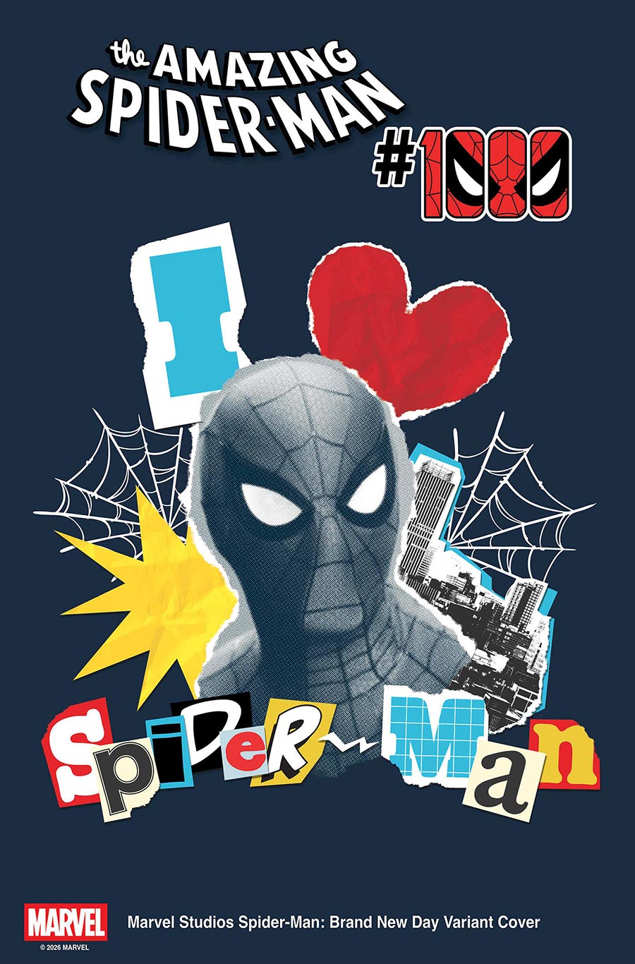 Amazing Spider-Man Vol 7 #1000 Cover F Variant Marvel Studios Spider-Man Brand New Day Cover
