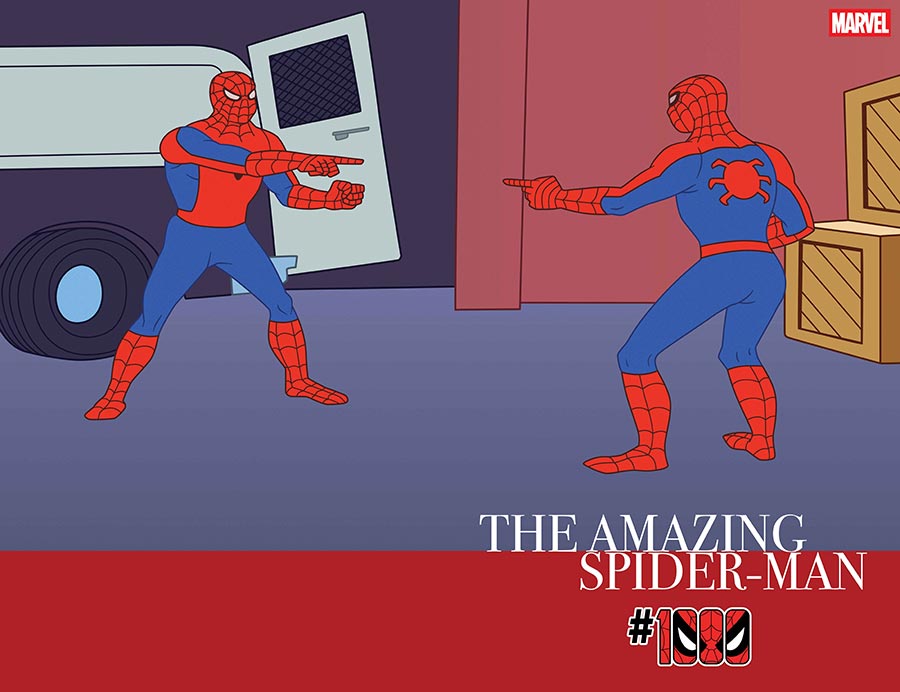 Amazing Spider-Man Vol 7 #1000 Cover O Variant Marvel Animation Spider-Man 1967 Wraparound Cover