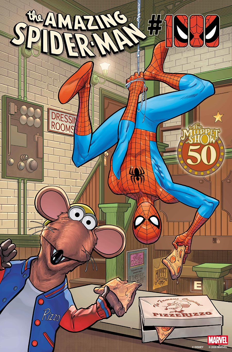 Amazing Spider-Man Vol 7 #1000 Cover G Variant Paco Medina Muppets Cover