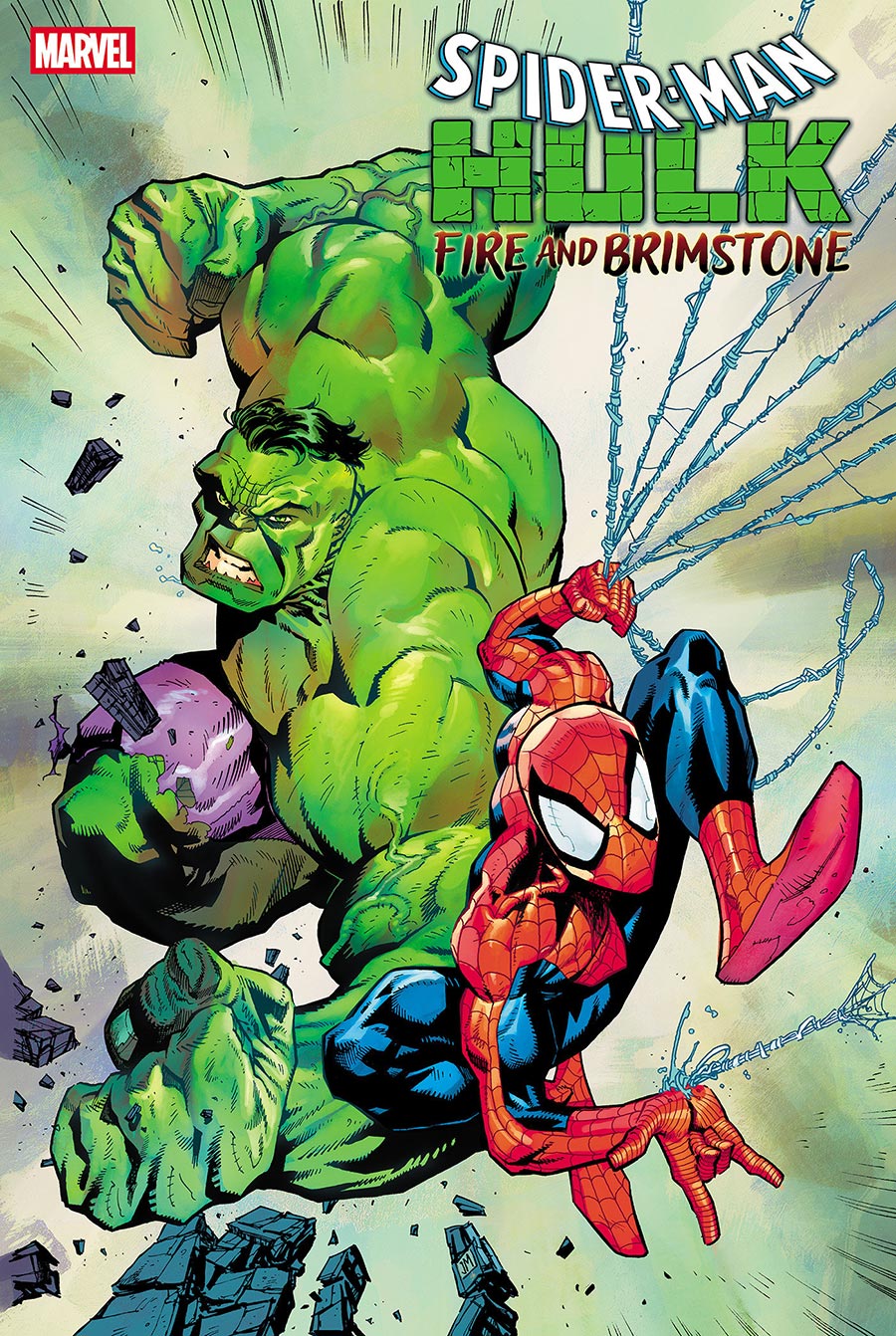 Spider-Man Hulk Fire And Brimstone #1 Cover H Incentive Justin Mason Variant Cover