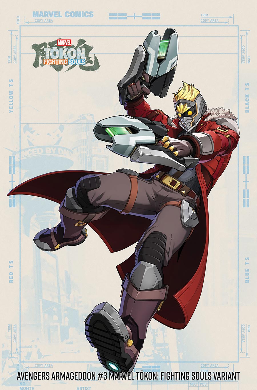 Avengers Armageddon #3 Cover C Variant Marvel Tokon Fighting Souls Cover