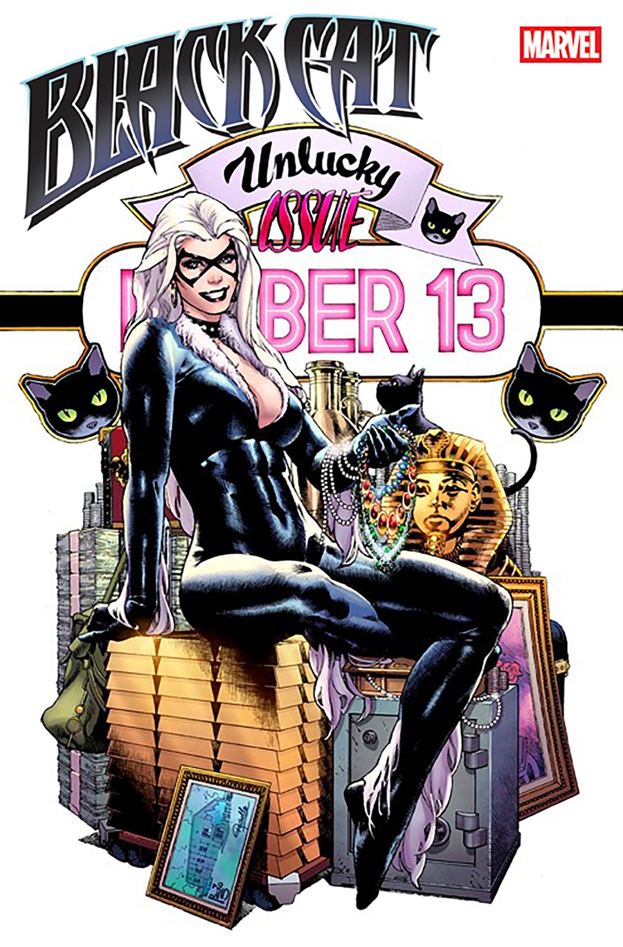 Black Cat Vol 3 #13 Cover E Variant Paulo Siqueira Foil Cover